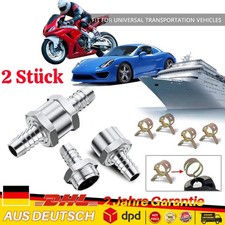 2 Stk 8mm Aluminium One Wege