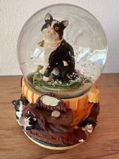 Spieluhr Katze  (Vitrine) sehr