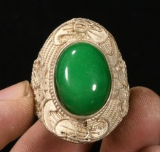 1.3'' Alte Miao Silber Inlay