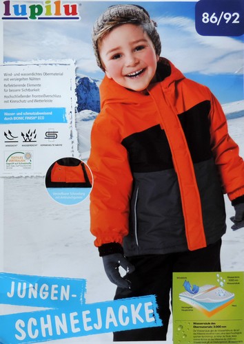 Jungen schneejacke kapuze - jungen,