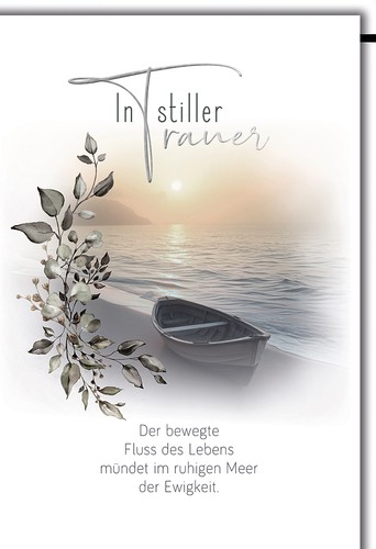 Trauer kondolenz beileidskarte - trauer,