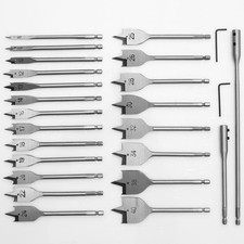 Flach+Fräs+Holz-Bohrer [alle Ø, inkl. SETs]