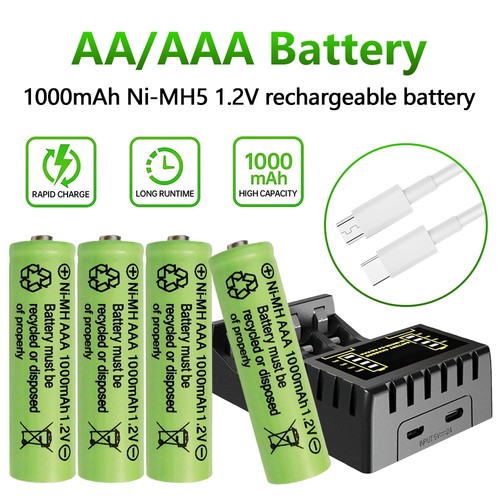 Wiederaufladbare batterien - wiederaufladbare,
