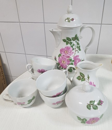 Porzellan kaffeegeschirr 8tlg - kaffeegeschirr,