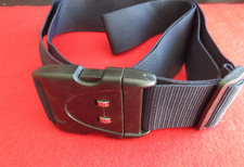 2 Stck Koffergurte Gepäckgurte 1x Click; 1x mit Zahlenschloss