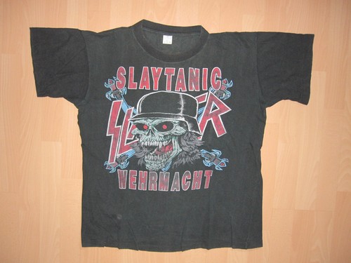 Slayer original tour shirt - slayer,