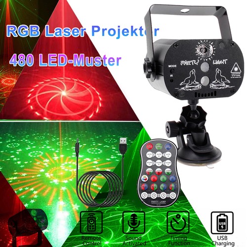 480muster laser licht strobe - licht,