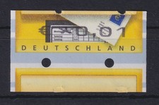 Deutschland ATM Briefkasten Mi.-Nr. 5 Totalverschnitt 