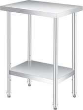 Edelstahltisch Aufkantung