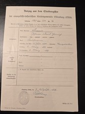 Historisches Sterberegister