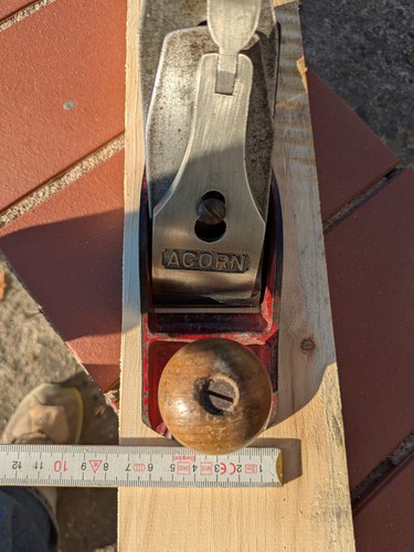 Antiker acorn handhobel - antiker,