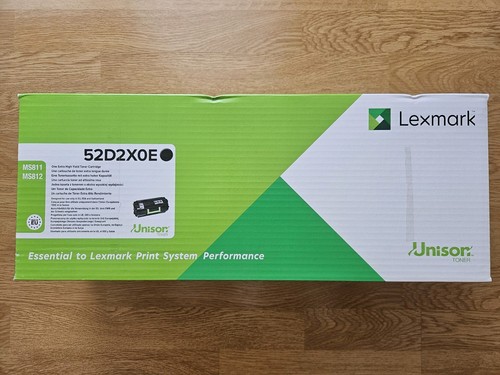 Original toner lexmark - lexmark, 52d2x0e