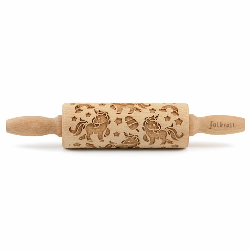 Folkroll teigrolle einhorn - folkroll,