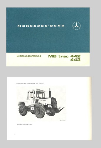 Mercedes benz trac 1100 - benz,