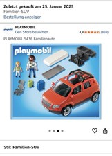 Playmobil Familienauto Van Rot