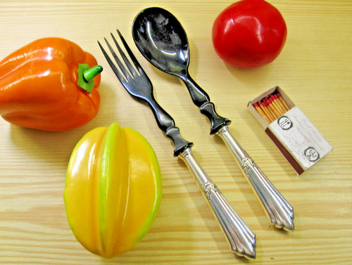 Salatbesteck hochwert - salatbesteck, m.