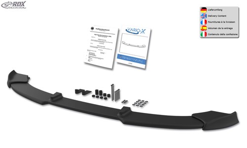 Rdx frontspoilerlippe vario - rdx, vario-x