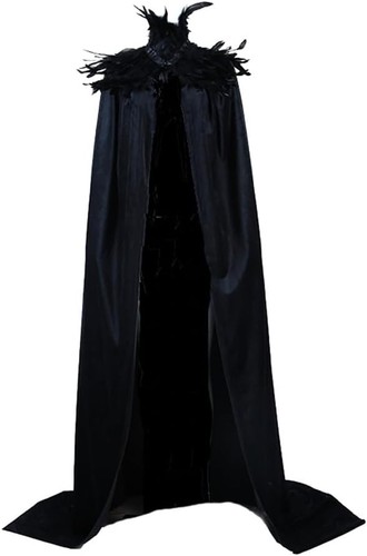 Gothic cape schwarz samt - gothic,