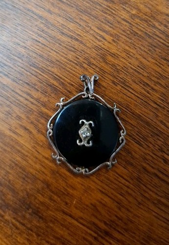 Vintage anhänger silber - anhänger,