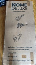 Außenbord Elektromotor von Home Deluxe 12 V / 480 W ( NEU )