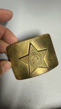 Gürtelschnalle Russisch Stern Metall Schnalle