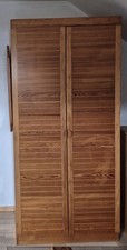 Kleiderschrank Holz Stabil 2m×90cm Holzschrank Garderobe
