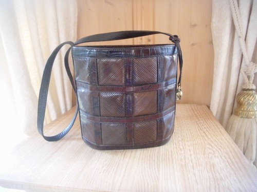 Escada handtasche braun - handtasche,