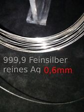 Silberdraht 999,9 Fein Silber