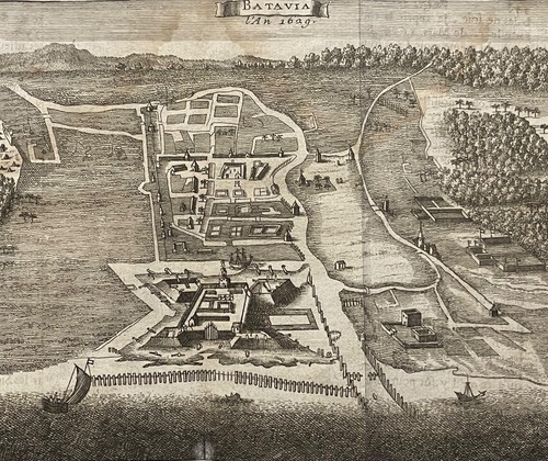 Jakarta batavia 1629 by - jakarta, in
