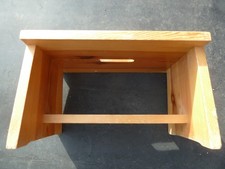 fußbank holz schwalbenschwanz