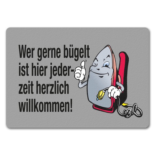 Lächelndes bügeleisen - lächelndes,