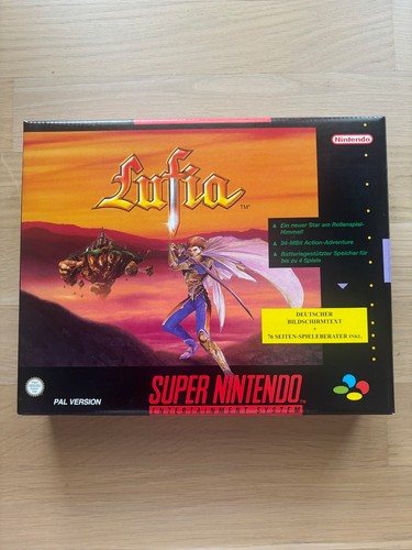 Lufia snes super nintendo - lufia,