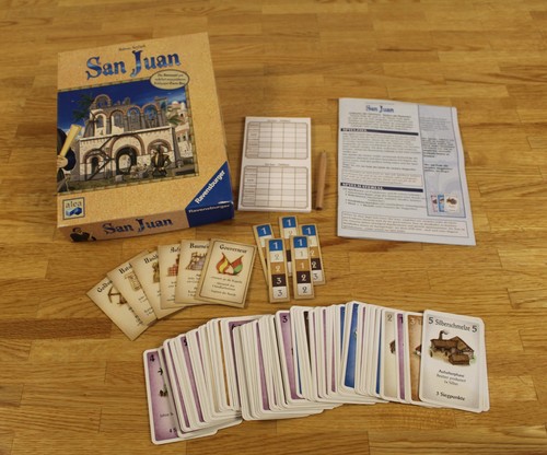 Kartenspiel san juan - kartenspiel,