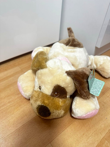 Stoff plüschtier hund - stoff-,