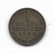 1 Silbergroschen 1868 B