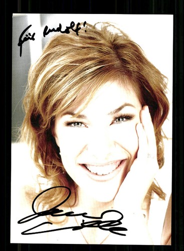 Laura wilde autogrammkarte - wilde,