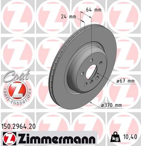 Bremsscheibe coat z - 2x,