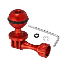 Aktion Kamera Kugel Montage Adapter 1 Set Drehende Kugel Kopf Montage Stil 2 Rot