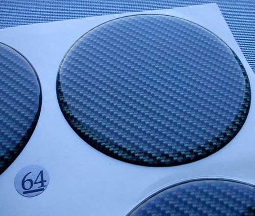Carbon lock embleme - 4x, für