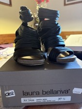 Laura Bellariva Sandale Schwarz, Gr. 37,5