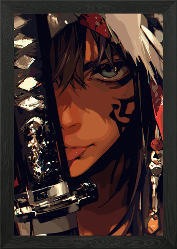 Anime krieger mit schwert - anime,
