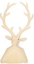 XXL Velours Hirsch Büste