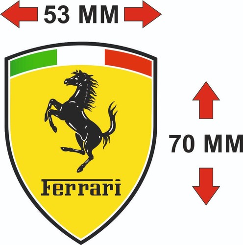 Ferrari aufkleber logo - ferrari, x