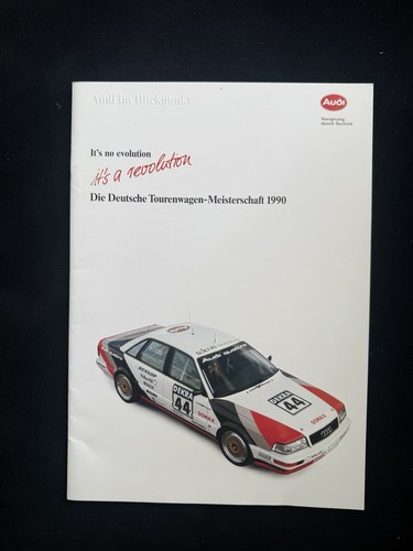 Audi pressemappe quattro - audi, v8