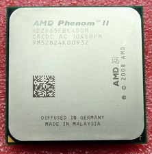 Phenom II X4 965 4x3,4GHz Sockel AM2+/AM3 CPU [HDZ965FBK4DGM] Black Edition AMD