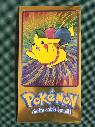Pikachu topps 2000 - pikachu, of