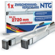 Klemmbalken Spannbrett verstellbar 1,92–2,72 m | Ladungssicherung LKW Sprinter