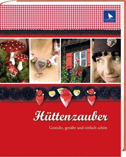 Hüttenzauber gestickt - hüttenzauber:,