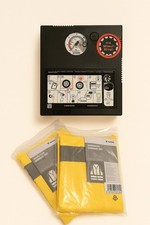 Ori VW Audi Reifenfüller Luftpumpe Luftkompressor Autoreifen Druckluft + 2 Weste