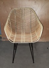 Rattanstuhl (Naturrattan) mit